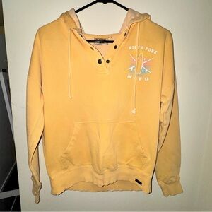Techstyles North Fork NOFO Mustard Hoodie